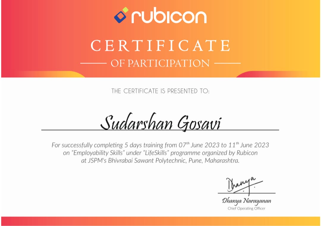 Certificate 2